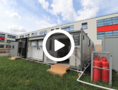 Emergency Temporary Kitchen Facility at Saracens High School