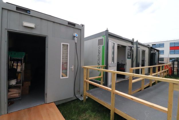 Saracens High School Temporary Kitchen 9