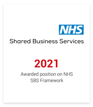 2021 - Awarded Position on NHS SBS Framework