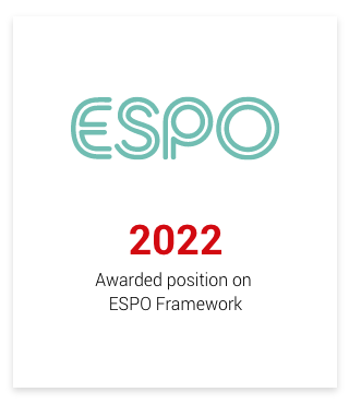 2022 - Awarded Position on ESPO Framework