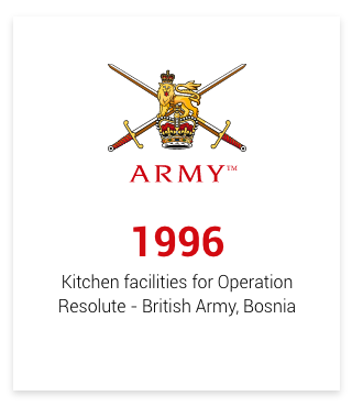 1996 - British Army - Bonsia - Kitchen Facilities for Operation Resolute