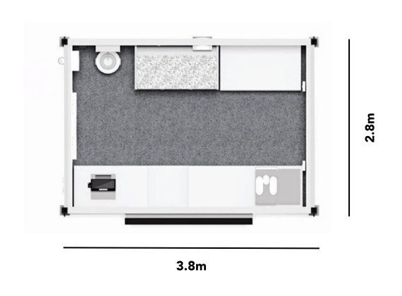 Small Temporary Food Cube (4)