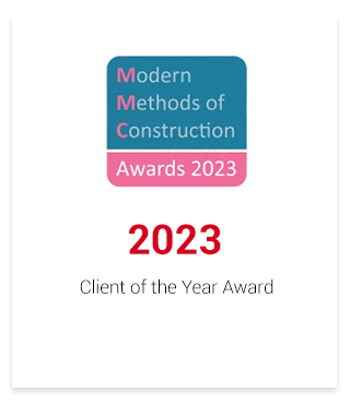 2023 - Modern Methods of Construction (MMC) - Client of the Year Award