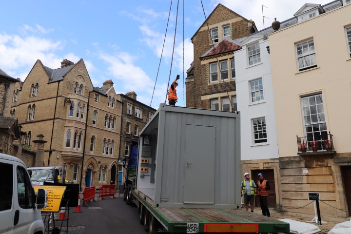 PKL Temporary Kitchen Solution During Oriel College Kitchen Refurbishment