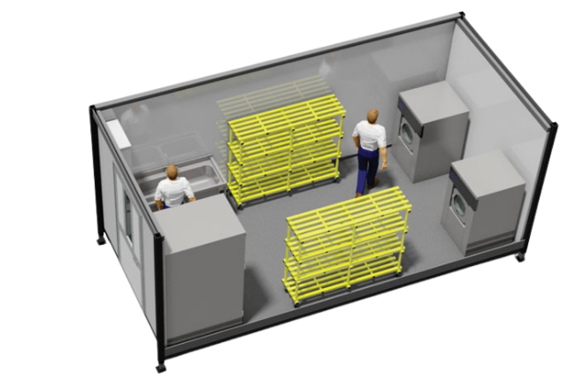 Temporary Laundry Units