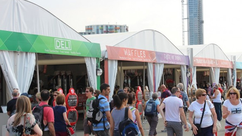 public-area-catering Athletes’ Village Temporary Kitchen and Dining
